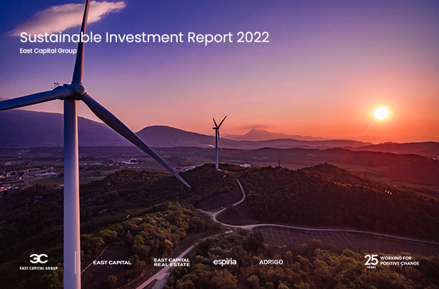 Sustainable Investment Report 2022 East Capital Group 615X405