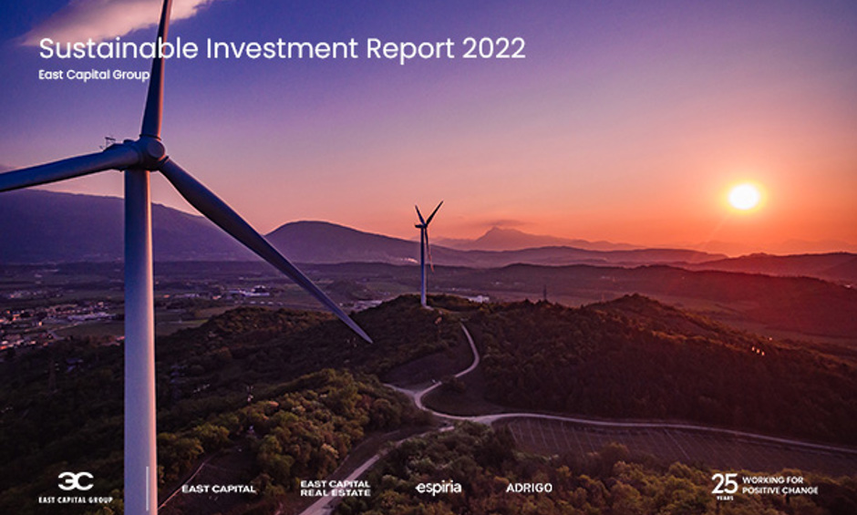 Sustainable Investment Report 2022 East Capital Group 615X405